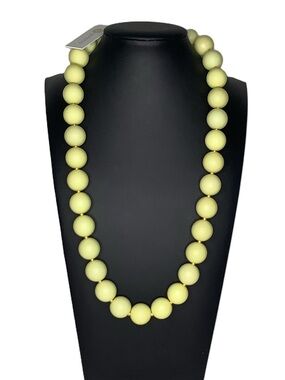 Gorjana Iris Statement Necklace In Yellow New